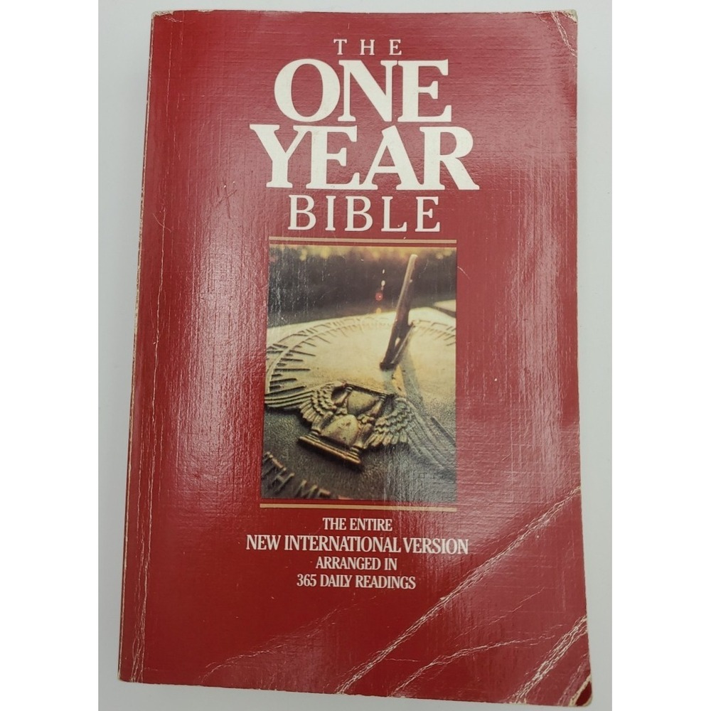 VTG The One Year Bible‎ New International Version 1987 Tyndale Press Paperback